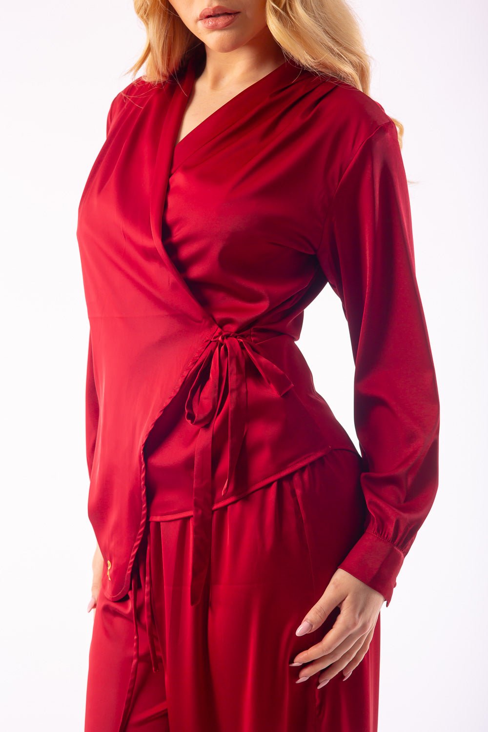 Donna D’Oro Luxury Satin Pyjama Set - ROOSHKA Women&