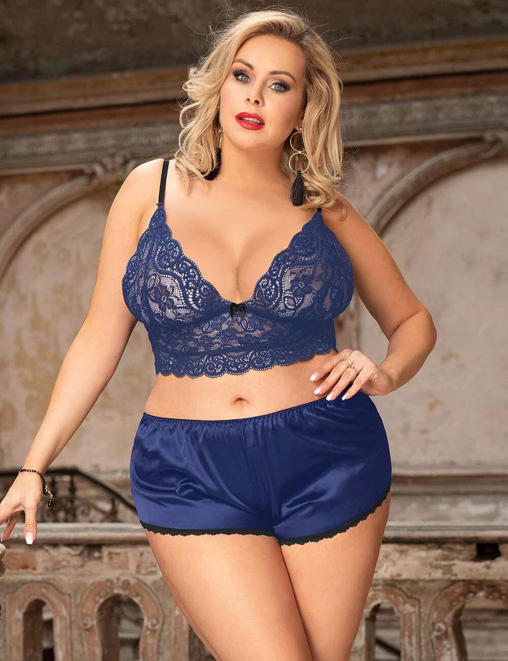 Sexy Camisole Set - ROOSHKA Women&