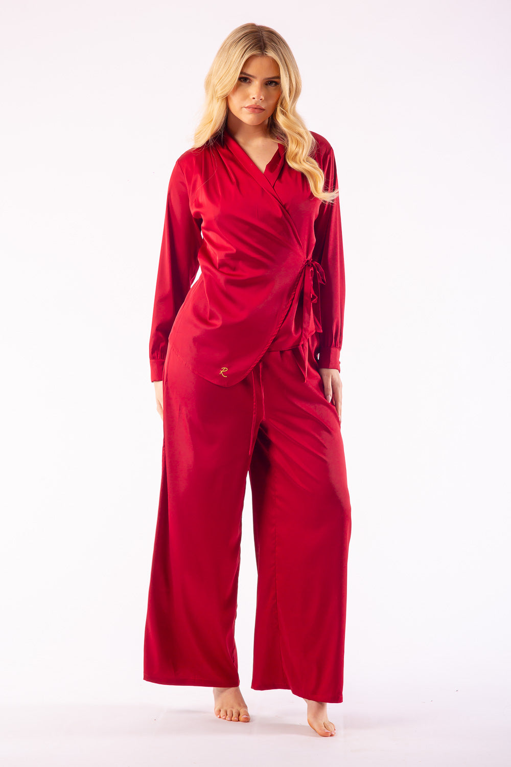 Donna D’Oro Luxury Satin Pyjama Set