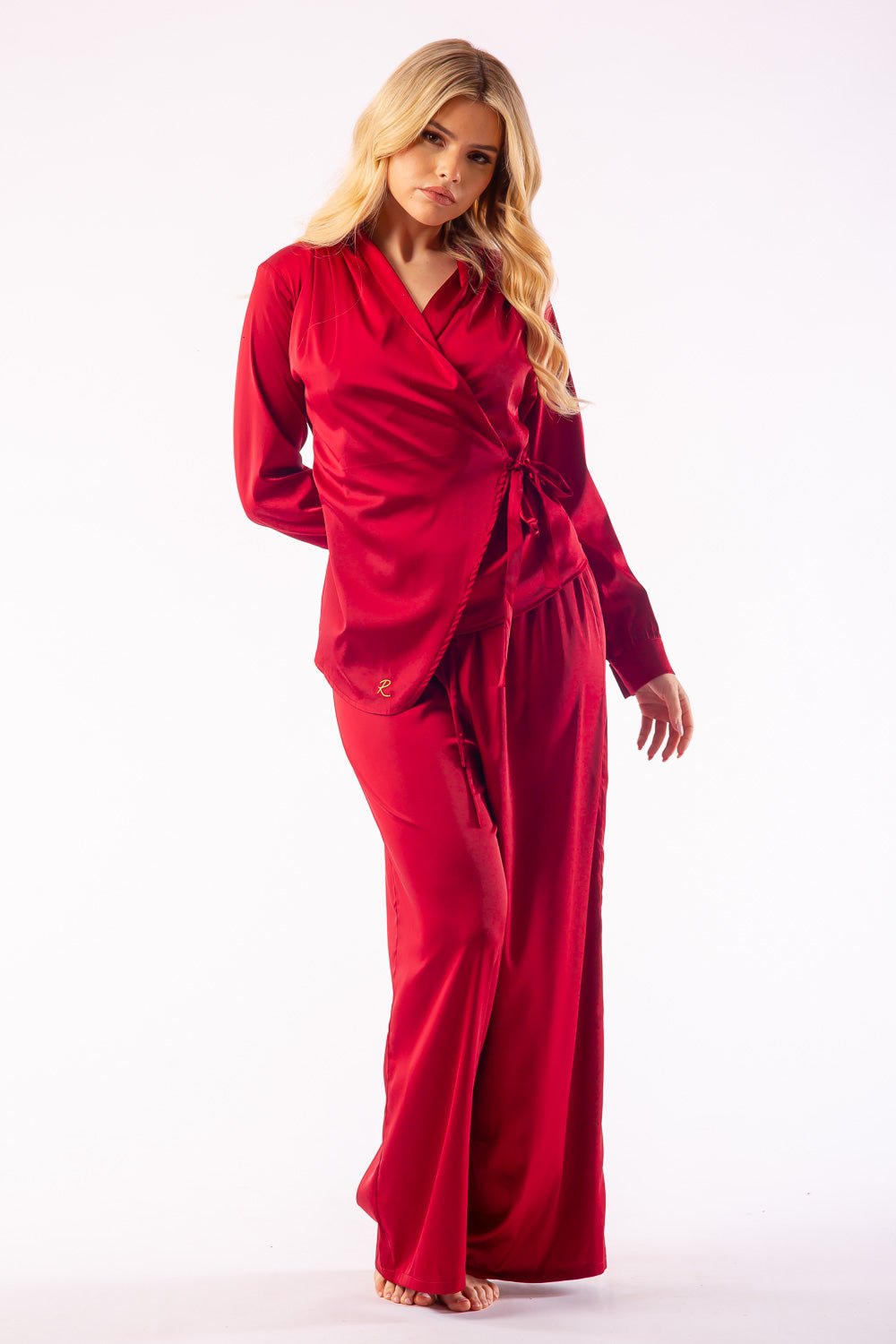 Donna D’Oro Luxury Satin Pyjama Set - ROOSHKA Women&