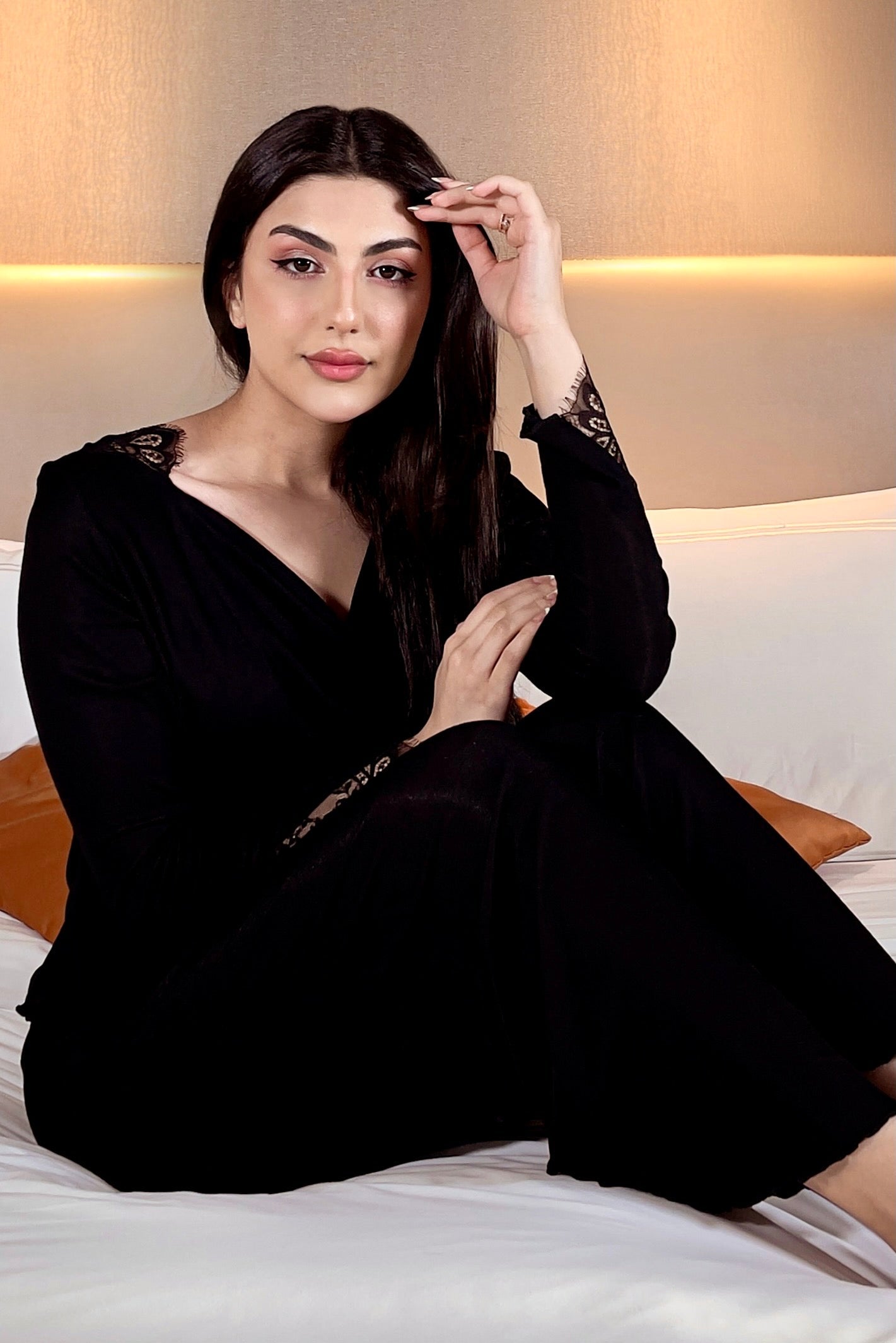 Elegant Long Pyjama Set - ROOSHKA Women&